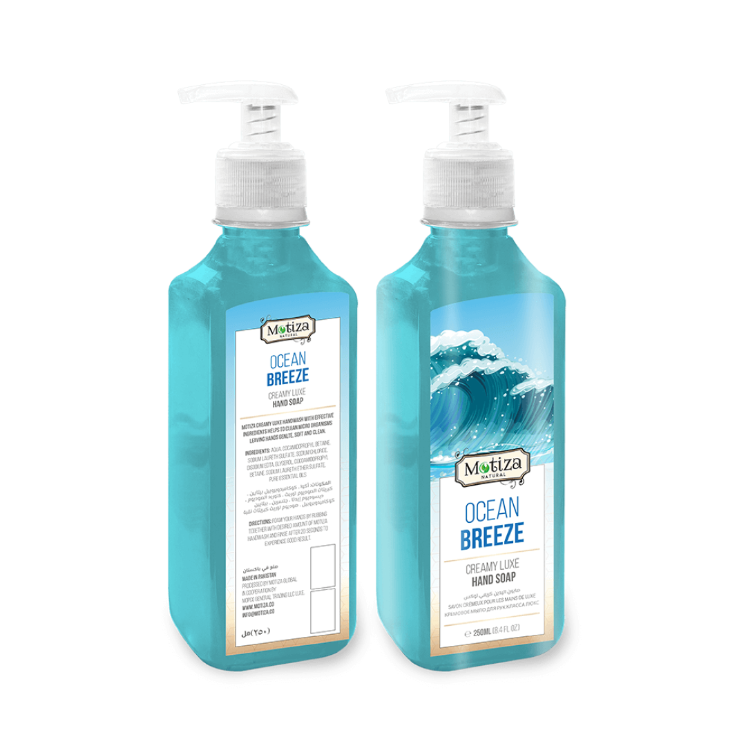 ROSMED LUXURY HAND WASH OCEAN BREEZE 500ML